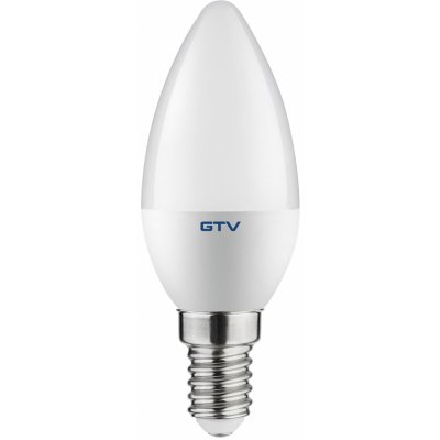 GTV LED žárovka C30 E14 6W 3000K LD-SMGC30B-60 – Zboží Živě