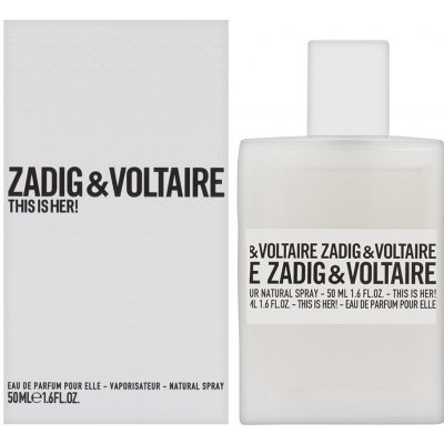Zadig & Voltaire This Is Her! parfémovaná voda dámská 50 ml – Zbozi.Blesk.cz