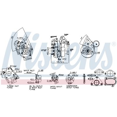 NISSENS Dmychadlo, plnění 93754 – Zboží Mobilmania
