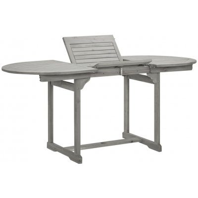 OMAXI 642252 Zahradní jídelní stůl (120–170) x 80 x 75 cm masivní akácie – Hledejceny.cz