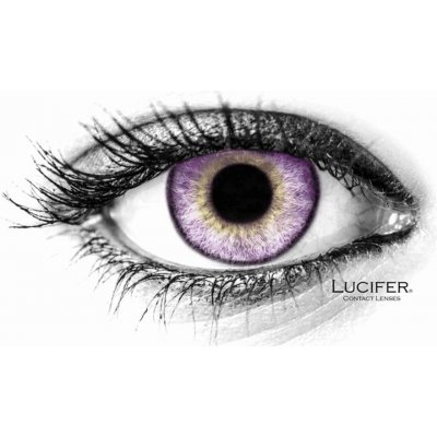 Lucifer Barevné čočky - nedioptrické - Cloud R Violet 2 čočky – Zboží Mobilmania