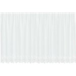 Záclona s záclonami Bílá 180 x 400 cm Polyester – Hledejceny.cz