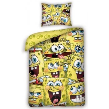 Jerry Fabrics bavlna povlečení Spongebob 140x200 70x90
