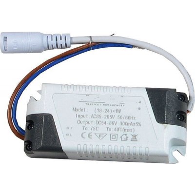 Zdroj-LED driver 18-24W, 230V/54-86V/300mA – Zboží Mobilmania