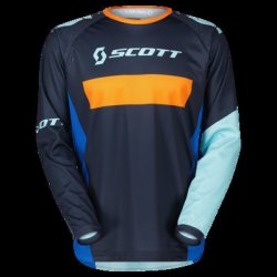 Scott 350 RACE JUNIOR EVO 2021 modro-oranžový