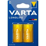 Varta LongLife C 2ks 4114 101 412 – Zboží Mobilmania