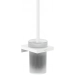 Hansgrohe AddStoris WC štětka nástěnná matné sklo bílá mat 41752700 – Zboží Dáma