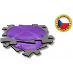 Muffik Set aktivních podložek Rotana Šedá/Fialová perleť – Sleviste.cz