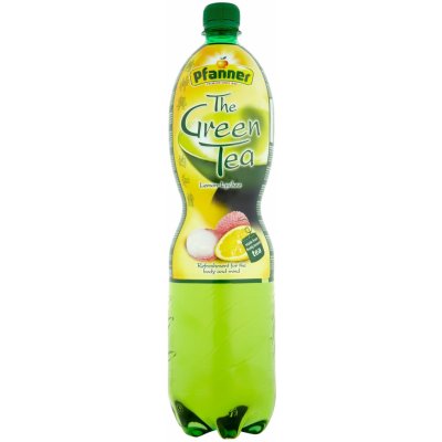 Pfanner Green Tea citron a liči 1,5 l – Sleviste.cz