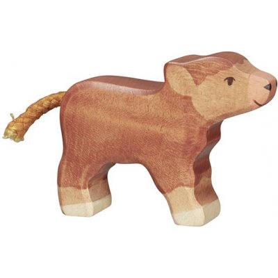 Holztiger zvířátko Kráva horská telátko – Zboží Mobilmania