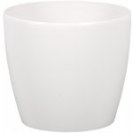 Lepaso Plastový květináč Magnolia 120 mm bílý perleťový – Zboží Dáma