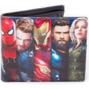 CurePink Peněženka Marvel Infinity War multicolor MW838111MVL