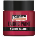 Barva na textil PENTART 50 ml karmínová – Zboží Mobilmania
