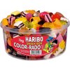 Bonbón Haribo Color-Rado Mix gumových a lékořicových bonbónů v dóze 1 kg