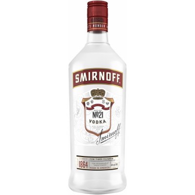 Smirnoff Red 1 l (holá láhev) – Zboží Mobilmania