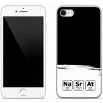 mmCase na iPhone SE 2022 - chemické prvky bíločerné pozadí – Zboží Mobilmania