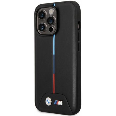 Pouzdro BMW M Tricolor Stripe iPhone 14 Pro - černé – Zboží Mobilmania