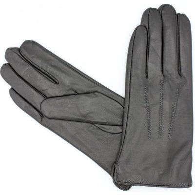 Hollig dámské kožené rukavice šedé