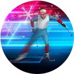 Emblém barevný EM480 lyže běžky – Sleviste.cz