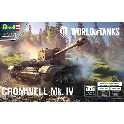 Revell Cromwell Mk. IV World of Tanks 03504 03504 1:72 – Hledejceny.cz