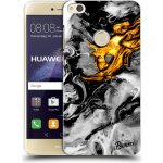 Pouzdro Picasee silikonové Huawei P9 Lite 2017 - Black Gold 2 čiré – Zbozi.Blesk.cz