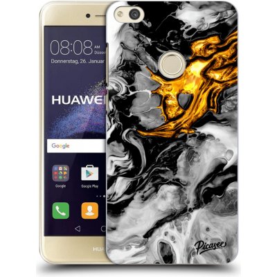 Pouzdro Picasee silikonové Huawei P9 Lite 2017 - Black Gold 2 čiré – Zbozi.Blesk.cz