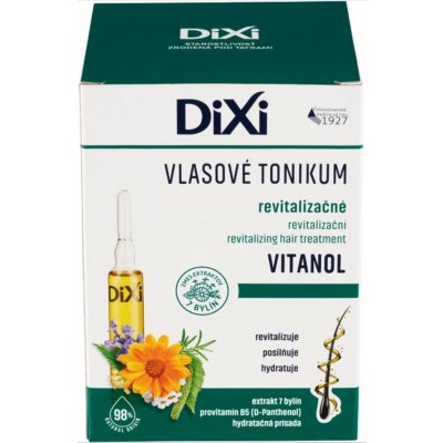 Dixi Vitanol vlasové tonikum na růst vlasů pro všechny typy vlasů v ampulích 7 x 10 ml – Hledejceny.cz