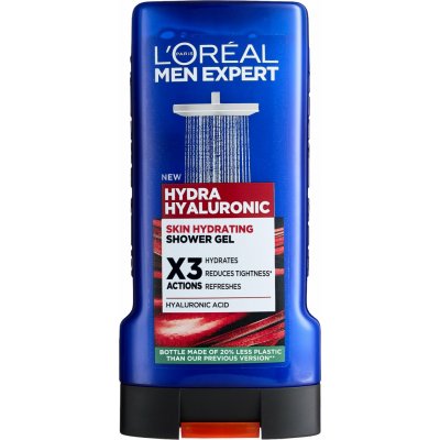 L'Oréal Men Sprchový gel Hydra Hyaluronic 300 ml – Hledejceny.cz