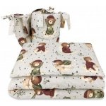 Miminu 6-dílná sadaTeddy and Moon béžová 120 x 90 cm – Sleviste.cz