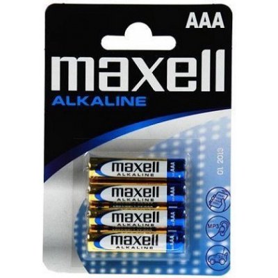 Siva MAXELL AAA LR3 1.5 V /1000 mAh Alkaline bllister 4ks – Zboží Mobilmania