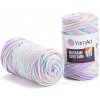 Příze Pletací / háčkovací příze YarnArt MACRAME CORD VR 3mm 929 sladká fialovo-modrá, melírovaná 250g/85m