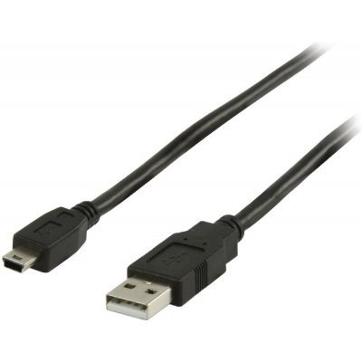 Valueline VLCB60300B20 USB 2.0 - USB mini, 2m, černý – Zbozi.Blesk.cz