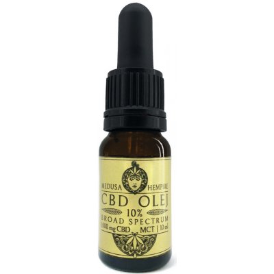 Medusa Hempire CBD Olej 10% Broad Spectrum bez THC 10 ml – Zbozi.Blesk.cz