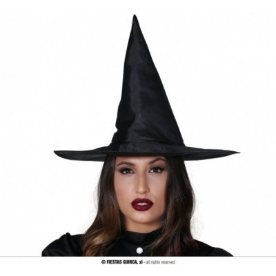 Čarodějnický klobouk černý