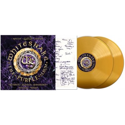 Whitesnake - Purple Album Gold LP