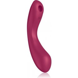 Satisfyer Curvy Trinity 1 Red zasouvací Air Pulse