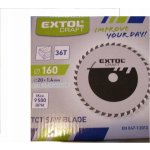 Extol Craft Kotouč pilový 160x20mm, 36 zubů – Zboží Dáma