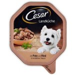 Cesar Adult Dog Landküche krůtí a hovězí ve šťávě 150 g – Sleviste.cz