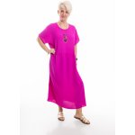 Italy fashion Maxi šaty Viana Fuchsiová – Zboží Dáma