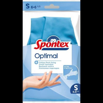 Spontex Optimal Rukavice úklidové gumové 1 pár – Zboží Mobilmania