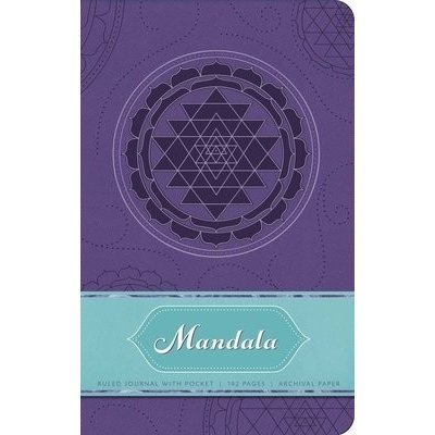 Mandala Hardcover Ruled Journal