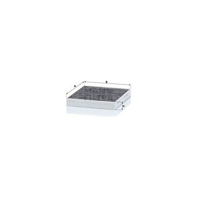 MANN-FILTER Filtr, vzduch v interiéru CUK2232/1 – Hledejceny.cz
