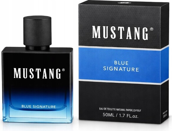 Mustang Blue Signature toaletní voda pánská 50 ml