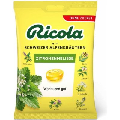 RICOLA Meduňka bez cukru 75 g – Sleviste.cz