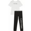 Dětské pyžamo a košilka Calvin Klein pyžamo bílá černá