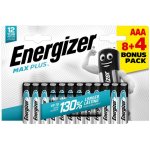 Energizer MAX Plus AAA 12 ks EM010 – Zboží Mobilmania