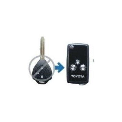 Stualarm Náhr. obal ovladače pro Toyota, 3-tlačítkový, změna na vystřelovací klíč (48TY122) – Zboží Mobilmania