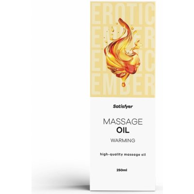 Satisfyer Massage Oil Warming 250 ml – Zbozi.Blesk.cz