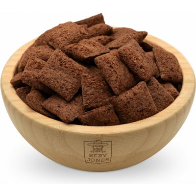Bery Jones Křehké polštářky s čokoládovou náplní bezlepkové zdroj vlákniny 500 g – Sleviste.cz