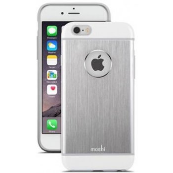 Pouzdro MOSHI Dvouvrstvé Apple iPhone 6 PLUS / 6S PLUS stříbrné